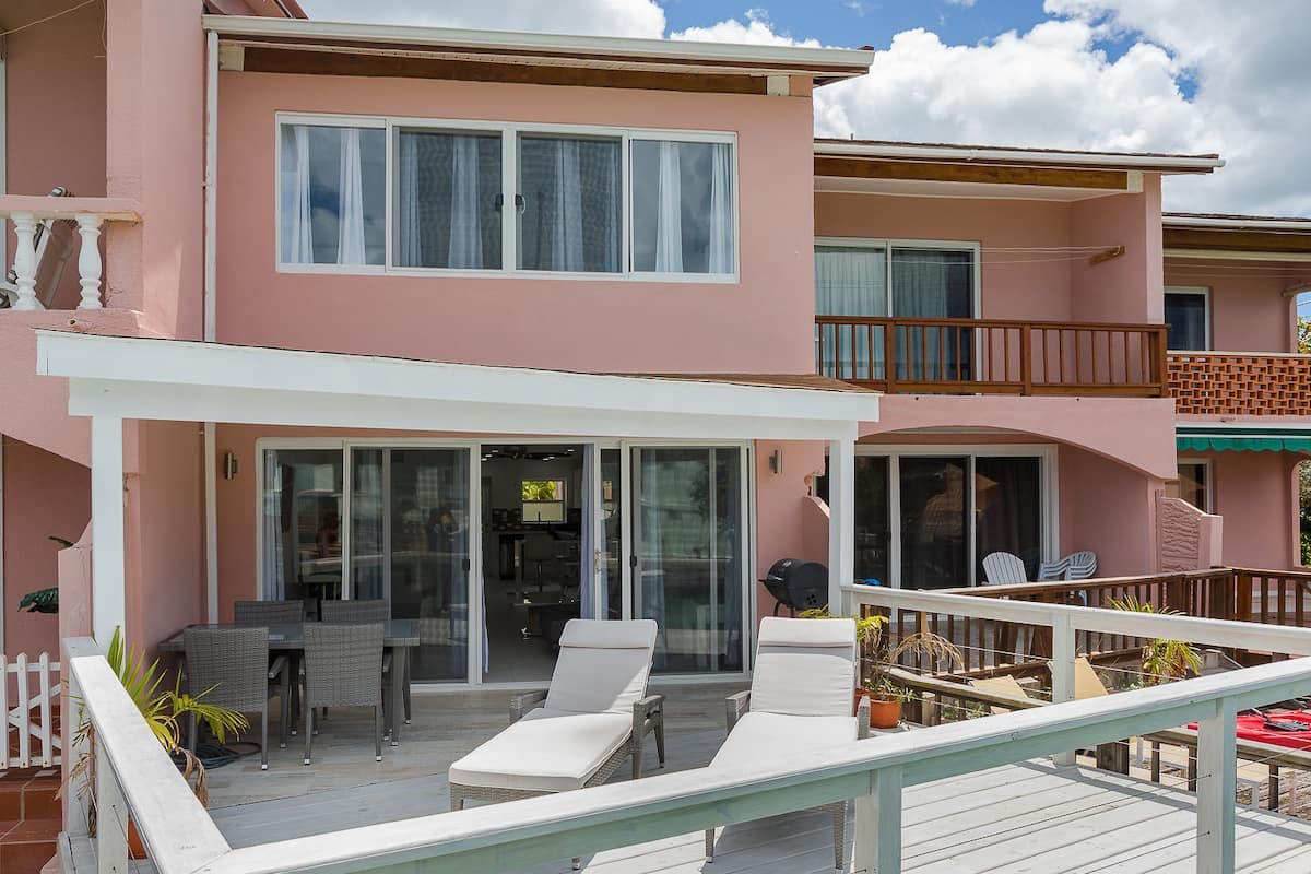 Villa views in Jolly Harbour